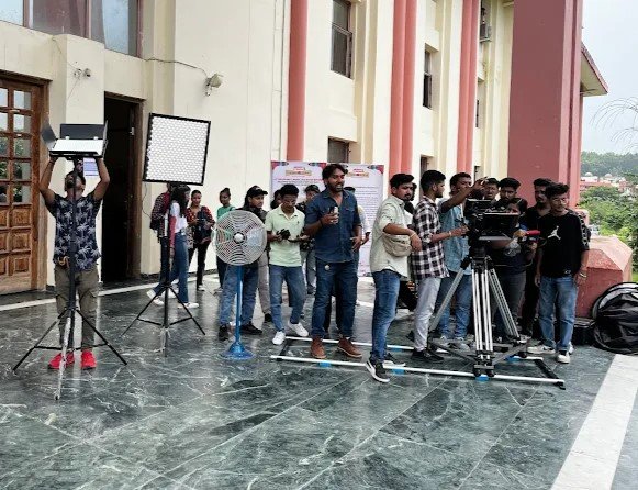 Viral Bug Films video production team at work